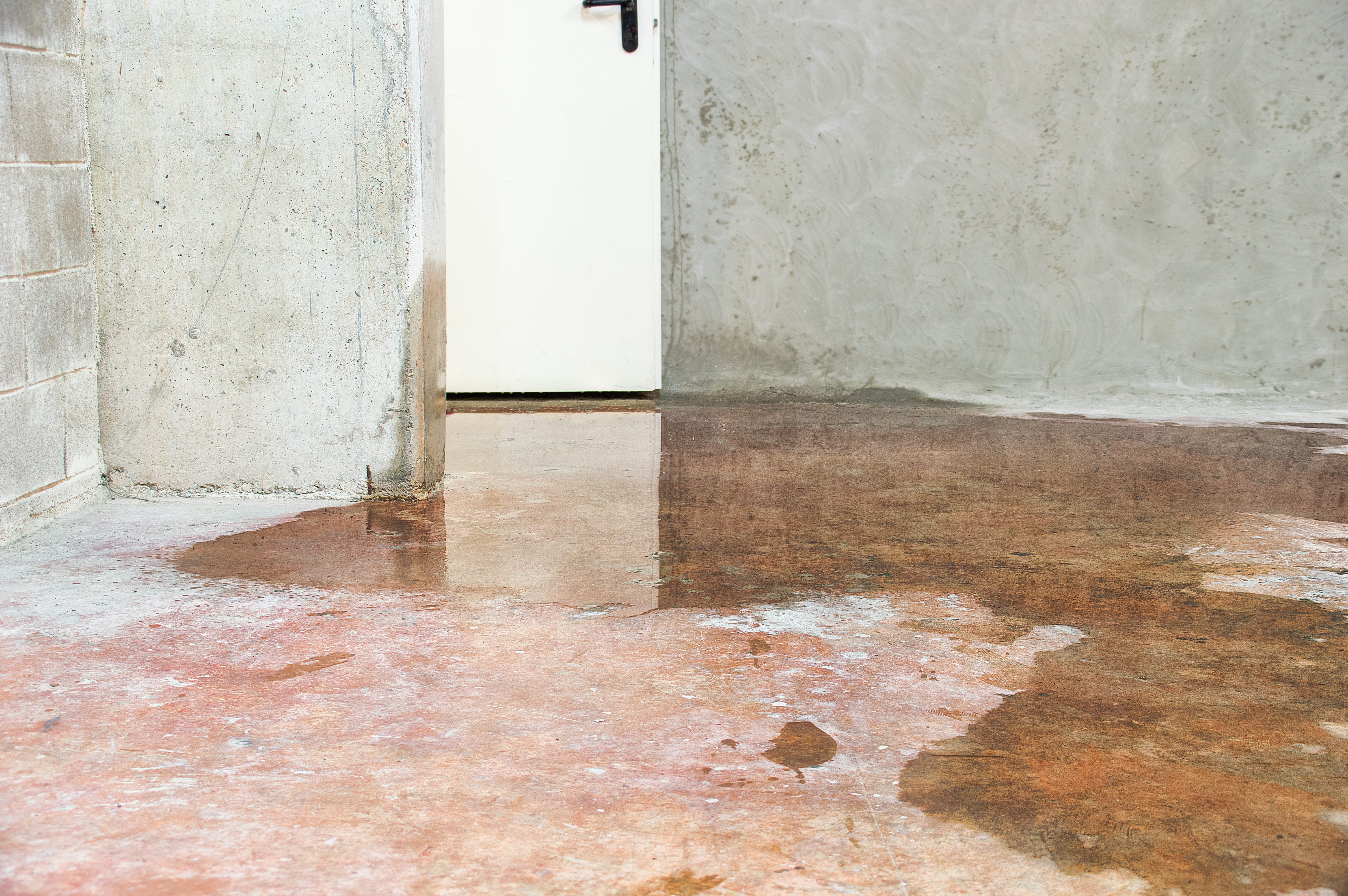 water,damage,in,basement,caused,by,sewer,backflow,due,to